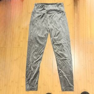 aerie Plush Lined Leggings in Gray